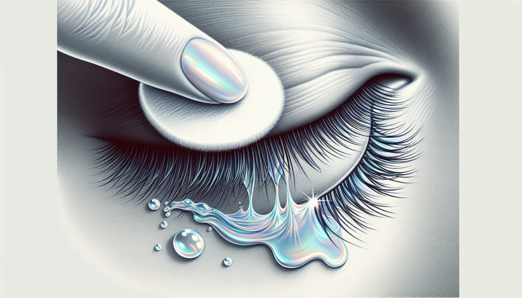 370f202f-a490-4af6-a8c2-6d9c55c28a6b - INGALASH & CO Illustration of dual-phase eye makeup remover being applied to eyelashes